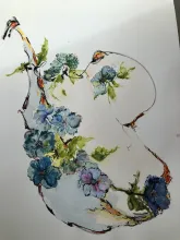 Hydrangea Basket